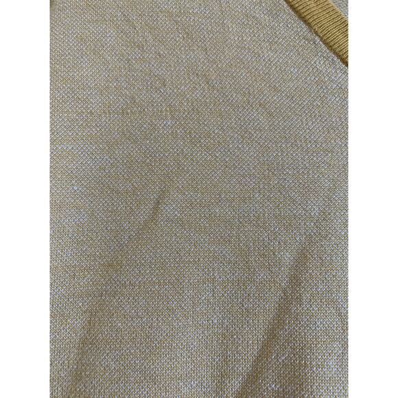 Bugatchi Vomo Men’s Sweater 75% Silk 15% Cotton 10% Cashmere Pullover Yellow XXL - Picture 10 of 10